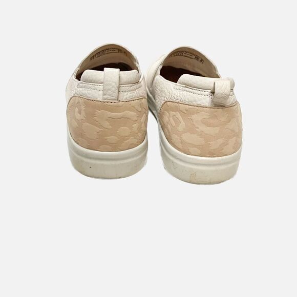 Vionic Penelope Slip-On Cream Textured Leopard Tan Ankle Leather Women’s Size 9 - Picture 5 of 10